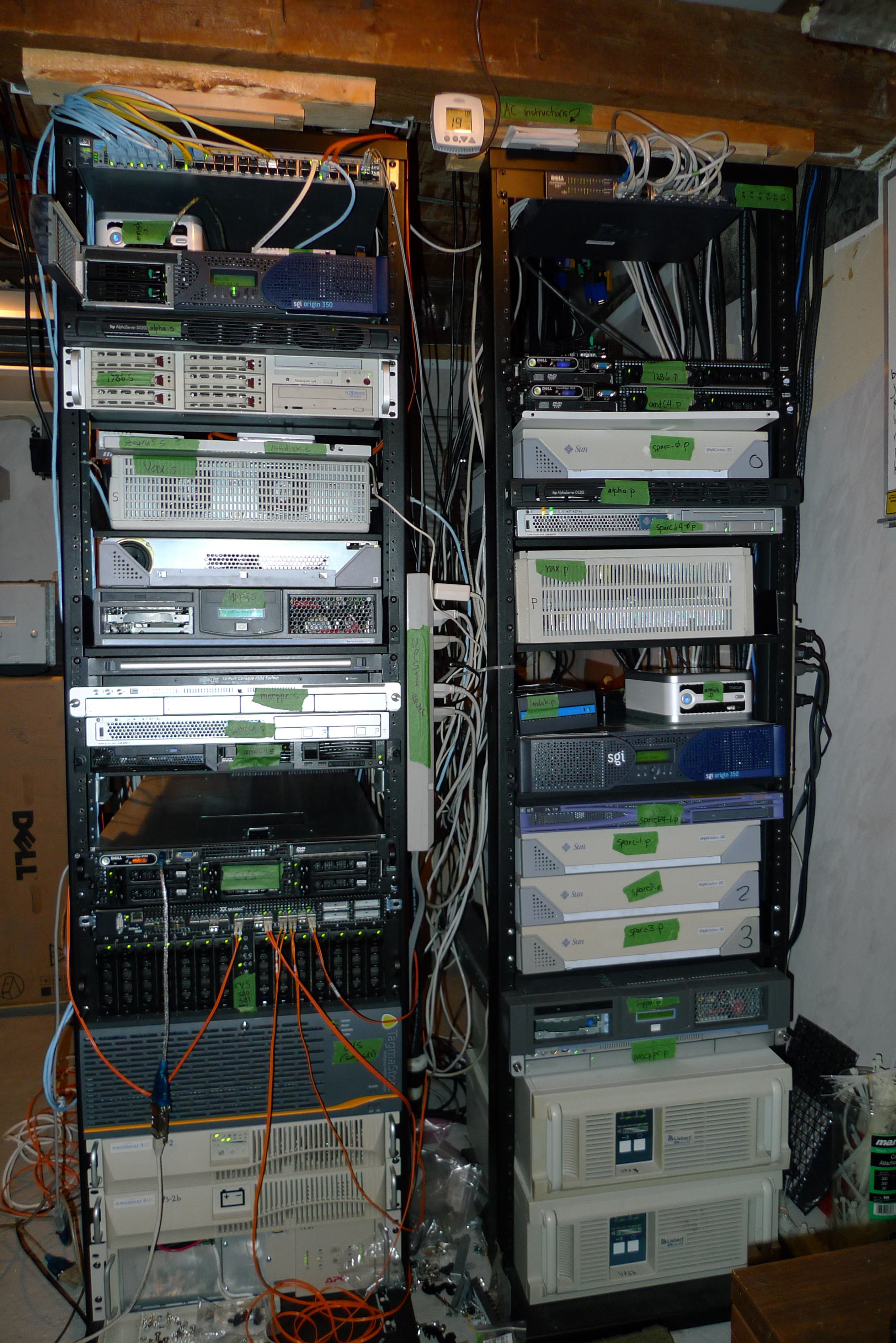 the OpenBSD rack